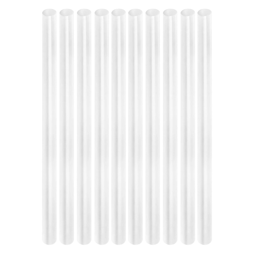 Confezione da 10 Bastoncini di Colla Termofusibile 7 x 180 mm Formato Stick Bianco Avizar