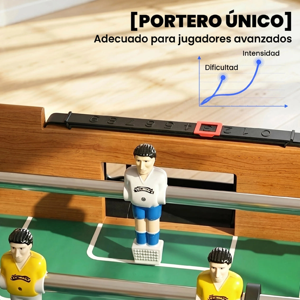 Tavolo da calcio per bambini ¨C Minimal ¨C 118x104x69 cm nero