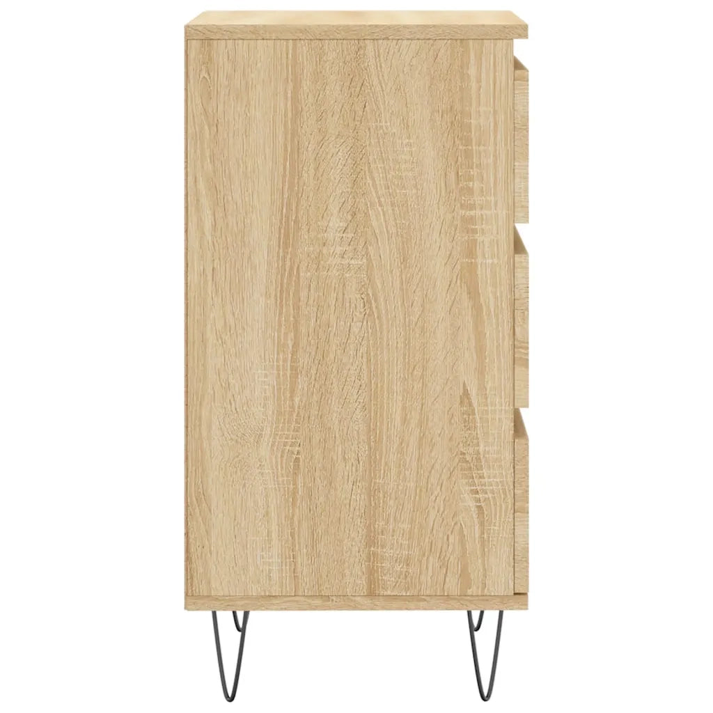 Credenza Rovere Sonoma 40x35x70 cm in Legno Multistrato 831095