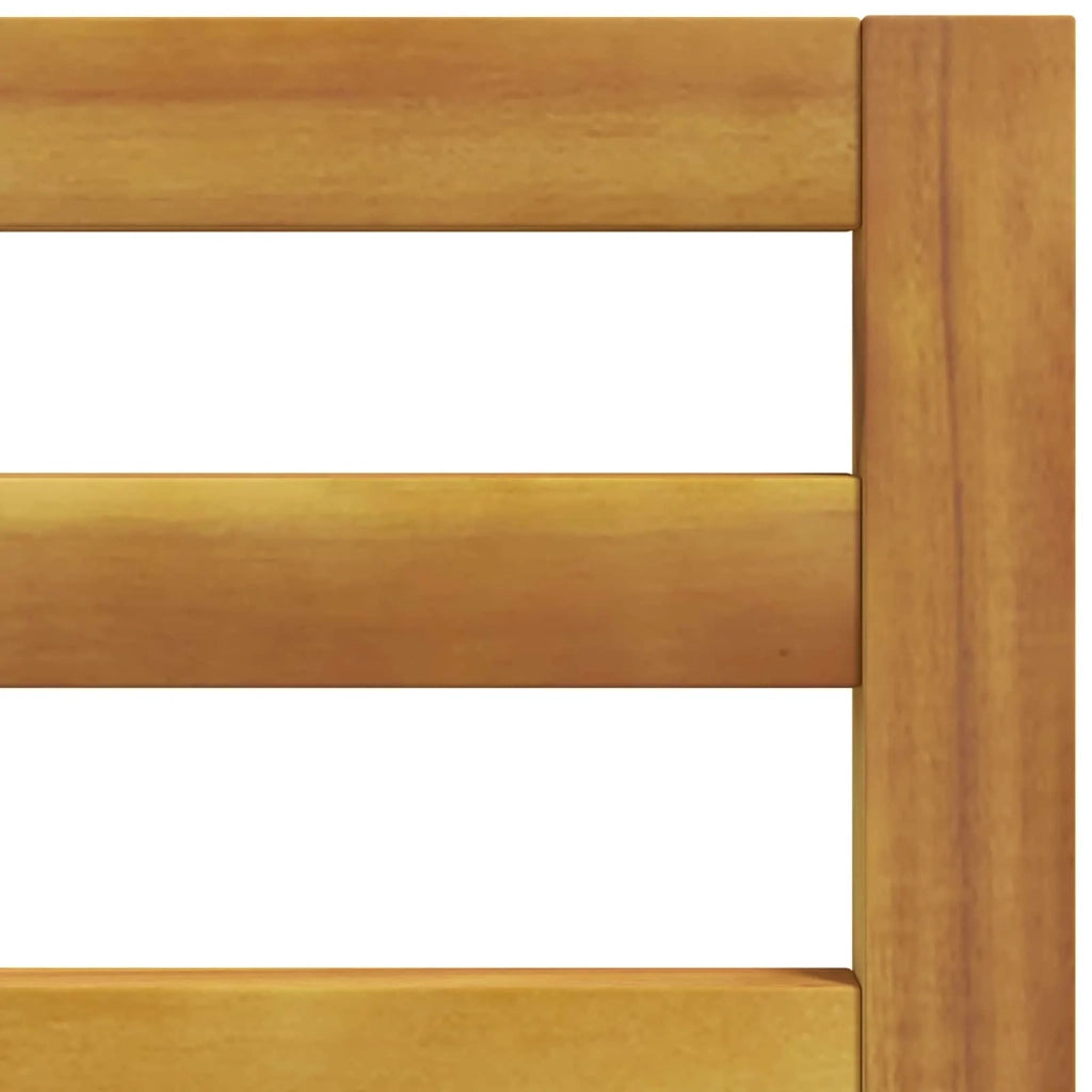 Poltrona modulare con cuscini Legno di Acacia Massello Naturale 42028339