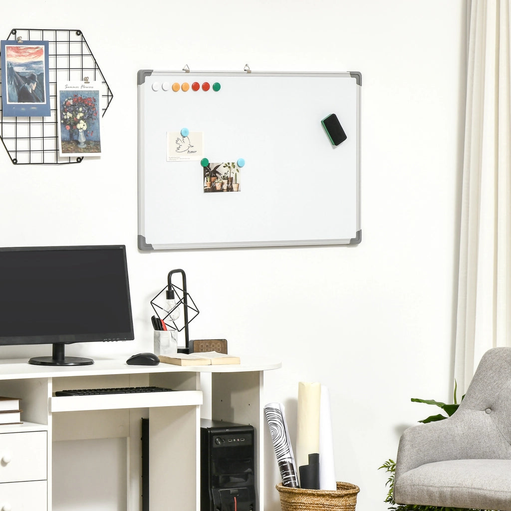 Lavagna bianca magnetica ¨C Minimal ¨C 90x60 cm bianco