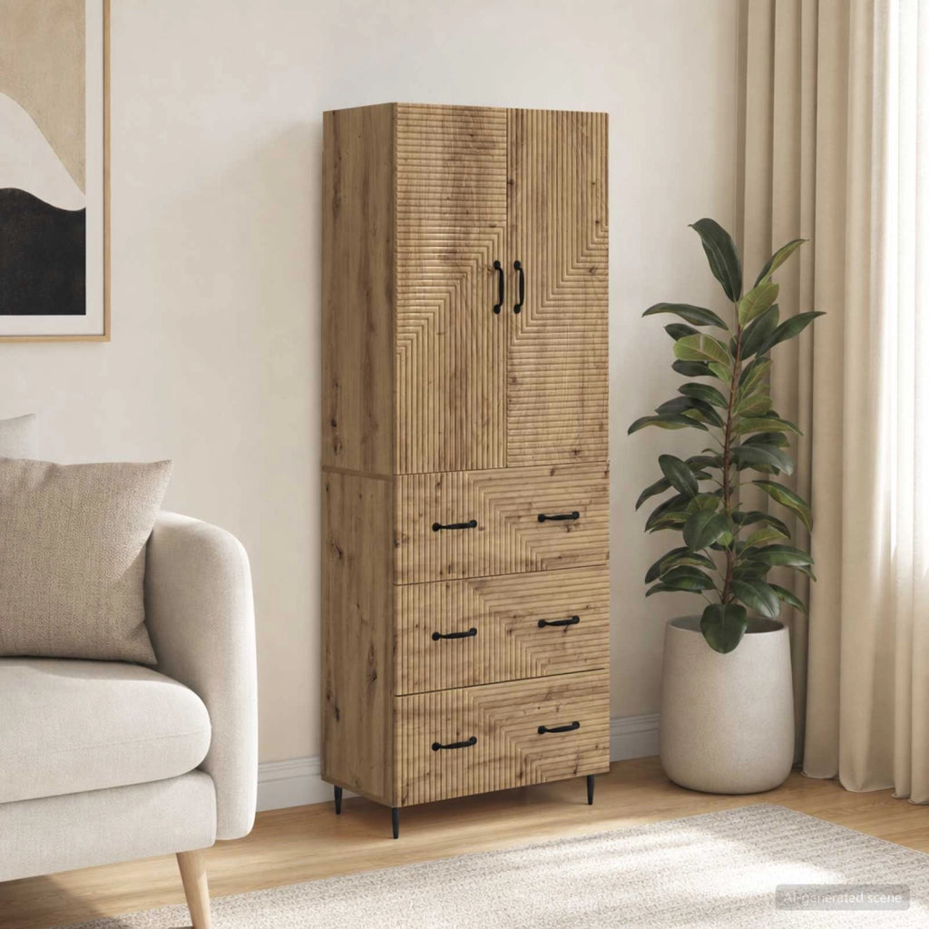 Set di armadi 2 pz 66 x 34,5 x 90 cm Legno ingegnerizzato 3416645