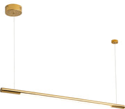 Lampada sospesa Maxlight Organic oro 100cm LED 16W
