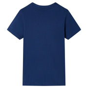 Maglietta da Bambino Blu Scuro 116