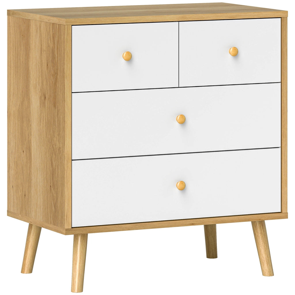 Cassettiera ¨C Minimal ¨C Robe e Bianco 60x35x65