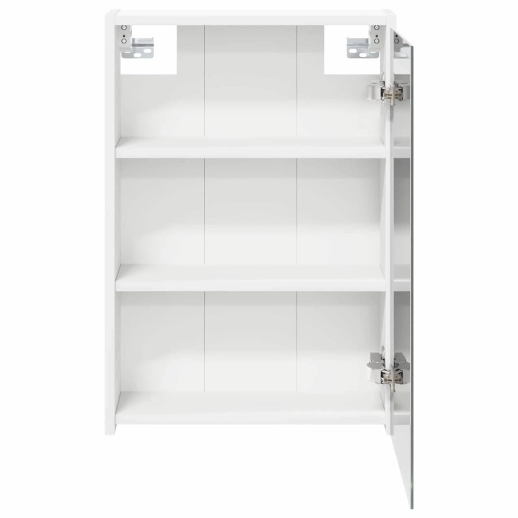 Mobiletto per specchio da bagno Bianco 43 x 16 x 62.5 cm 889135