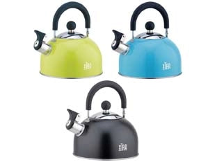 Bollitore Inox Fischio Xtra Acciaio Inox Lime 1,5 Litri