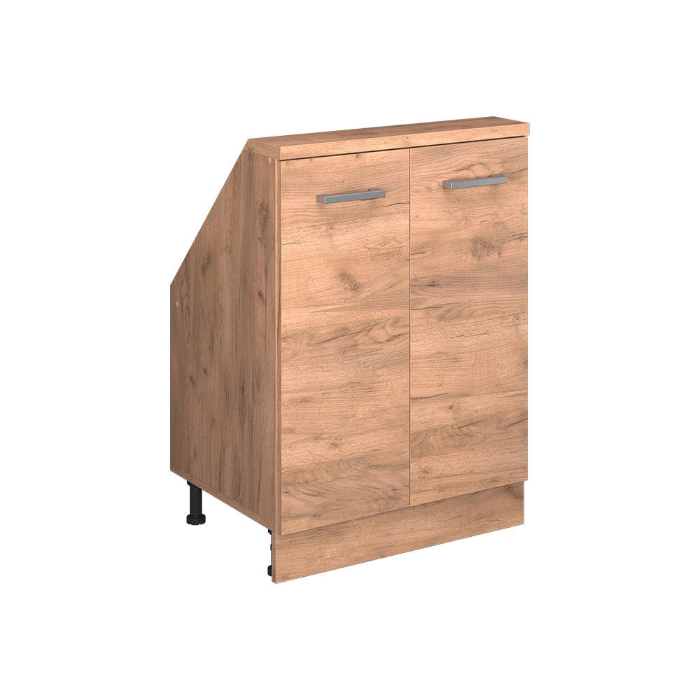 Mobile sottotetto Rion Rovere dorato/Rovere dorato con 2 porte Vicco