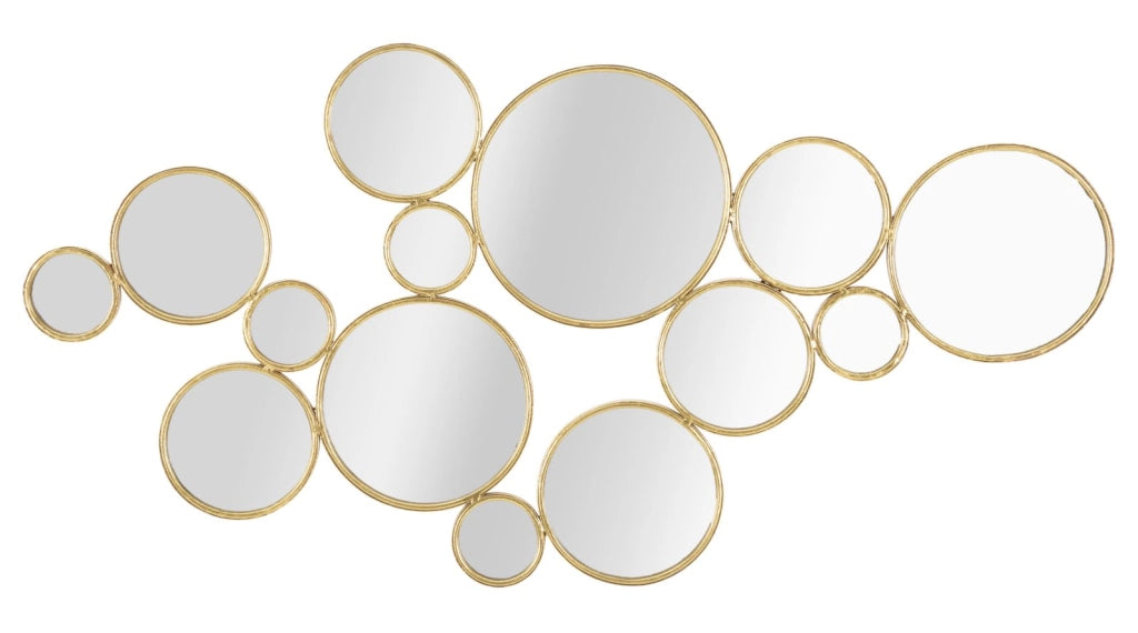 Pannello da Muro Mirrors 100x2,3x51,5 cm in Ferro