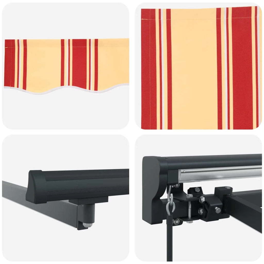 Cornice per Tenda Manuale con LED 4,5 × 3 m 3420884