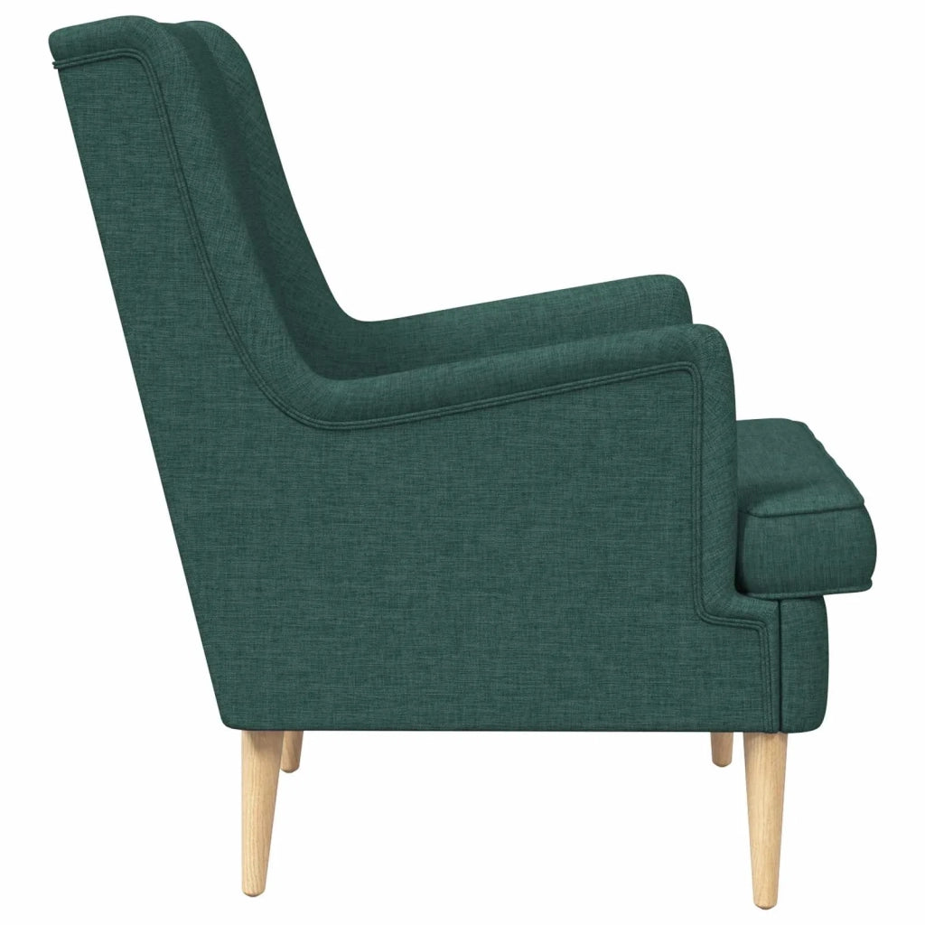 Poltrona | Sedia Relax Verde Scuro Tessuto