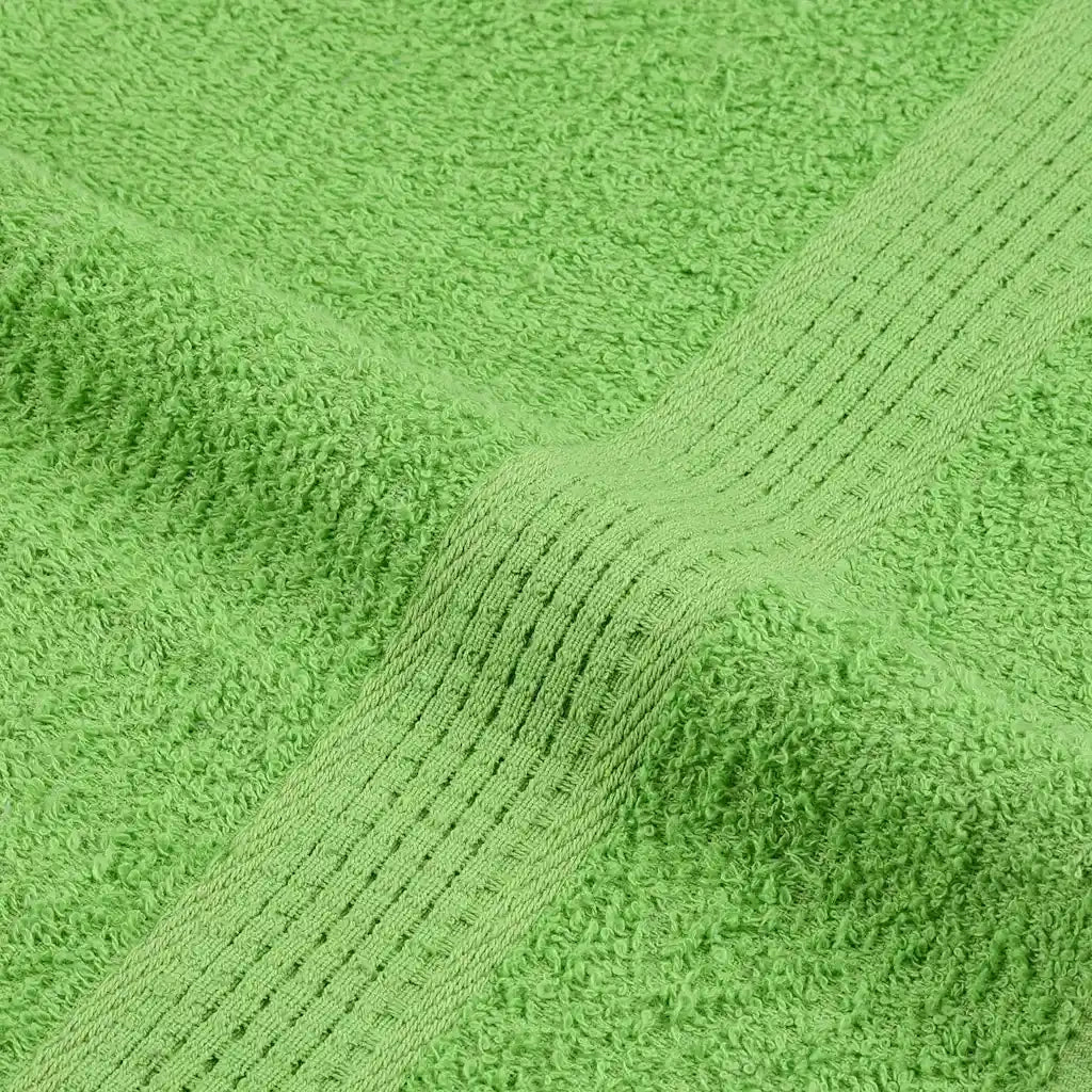 Asciugamani per sauna FROGN 10 pz Verde mela 80x200 cm 360 g/m² 137033