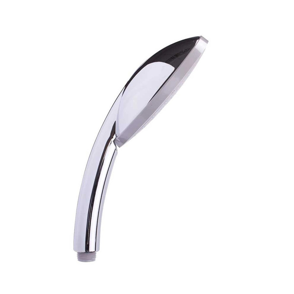 Trade Shop - Doccetta Per Doccia Universale Massage 15cm Tropical Manopola Soffione Silver -