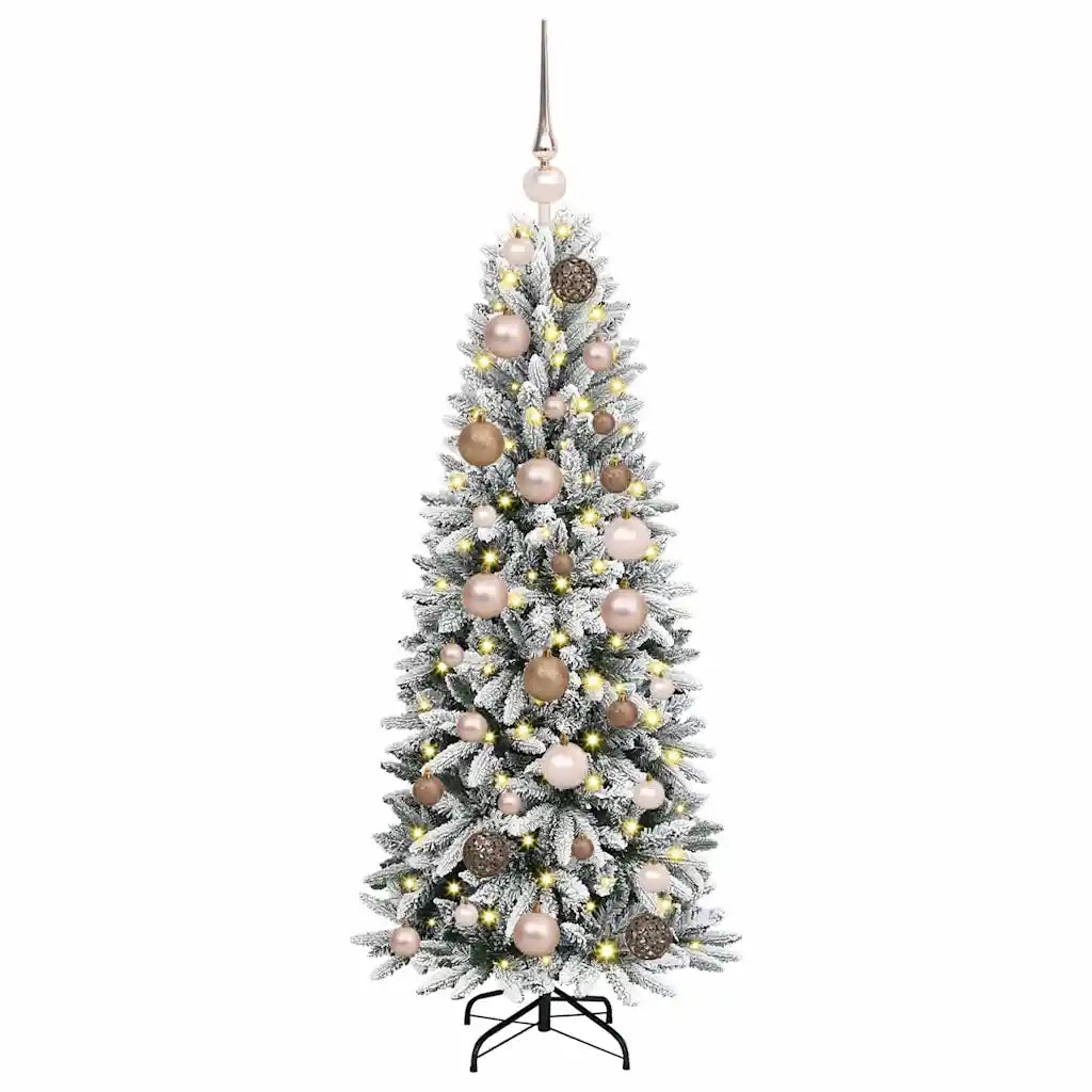 Albero di Natale artificiale con 150 LED Bianco 120 cm 3396019