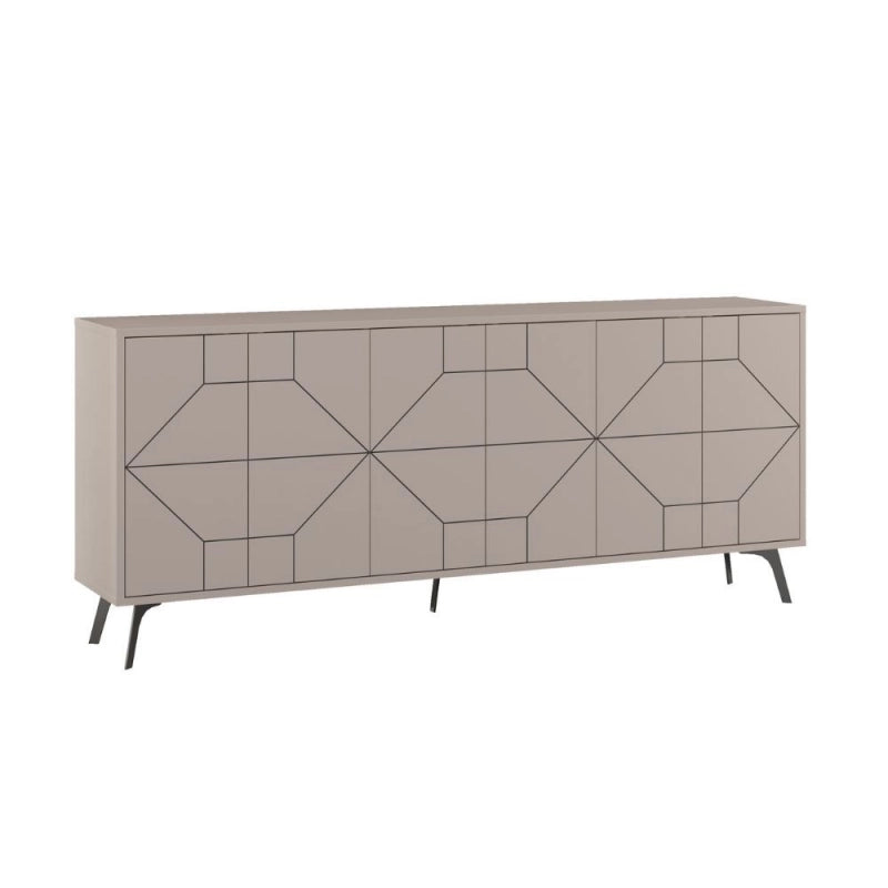 Madia 6 ante Dune 183 cm. colore light mocha