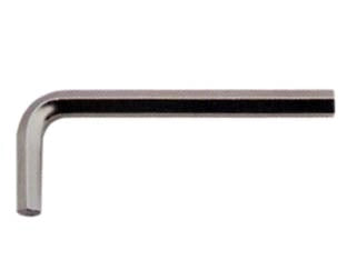 CHIAVI MASCHIO ESAGONALI PIEGATE- - mm.2 nichelata - 12 pezzi