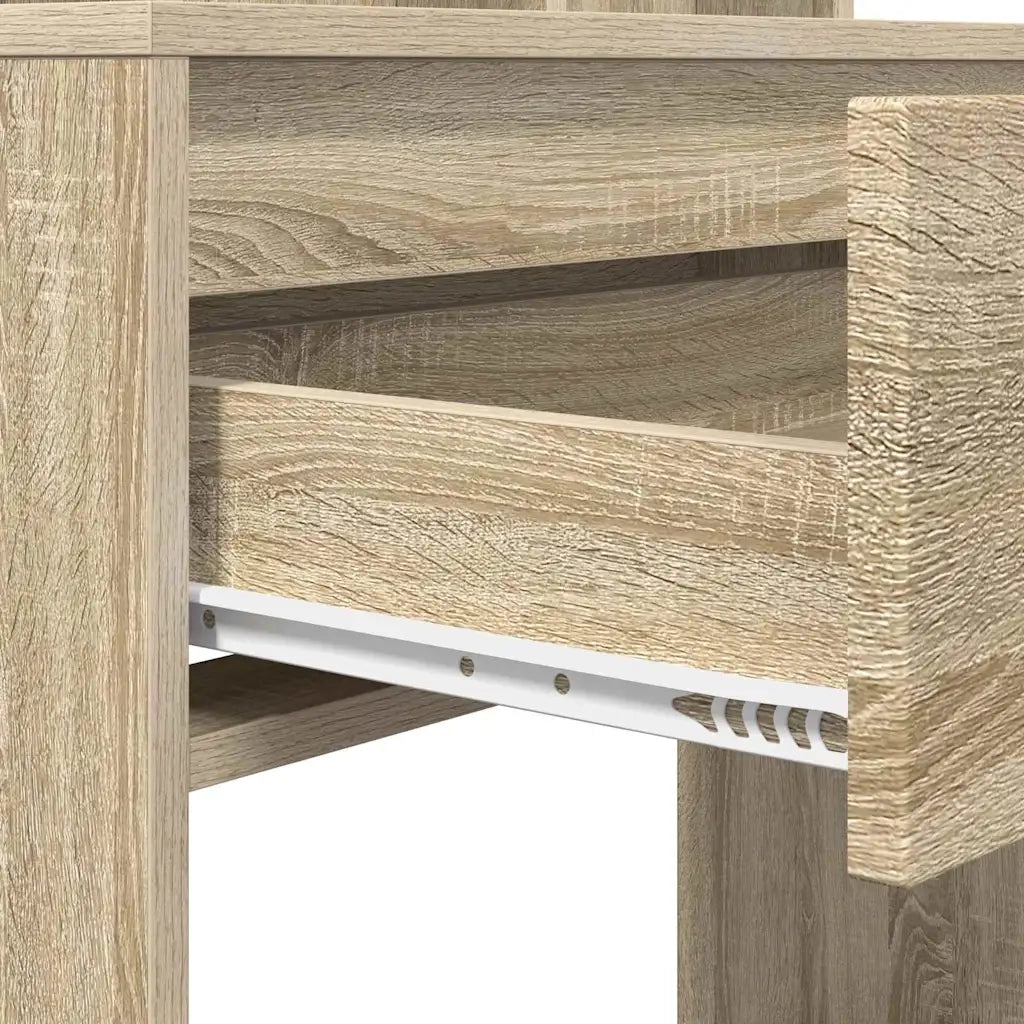 Toeletta | Tavoli da Trucco per Camera da Letto con cassetto Rovere Sonoma