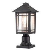 Lampada esterno da appoggio nera E27 60W Cedar Point