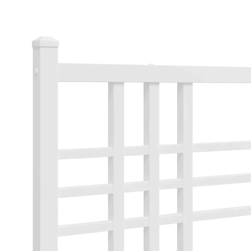 Testiera di Ricambio in Metallo Bianco 100 cm 376402