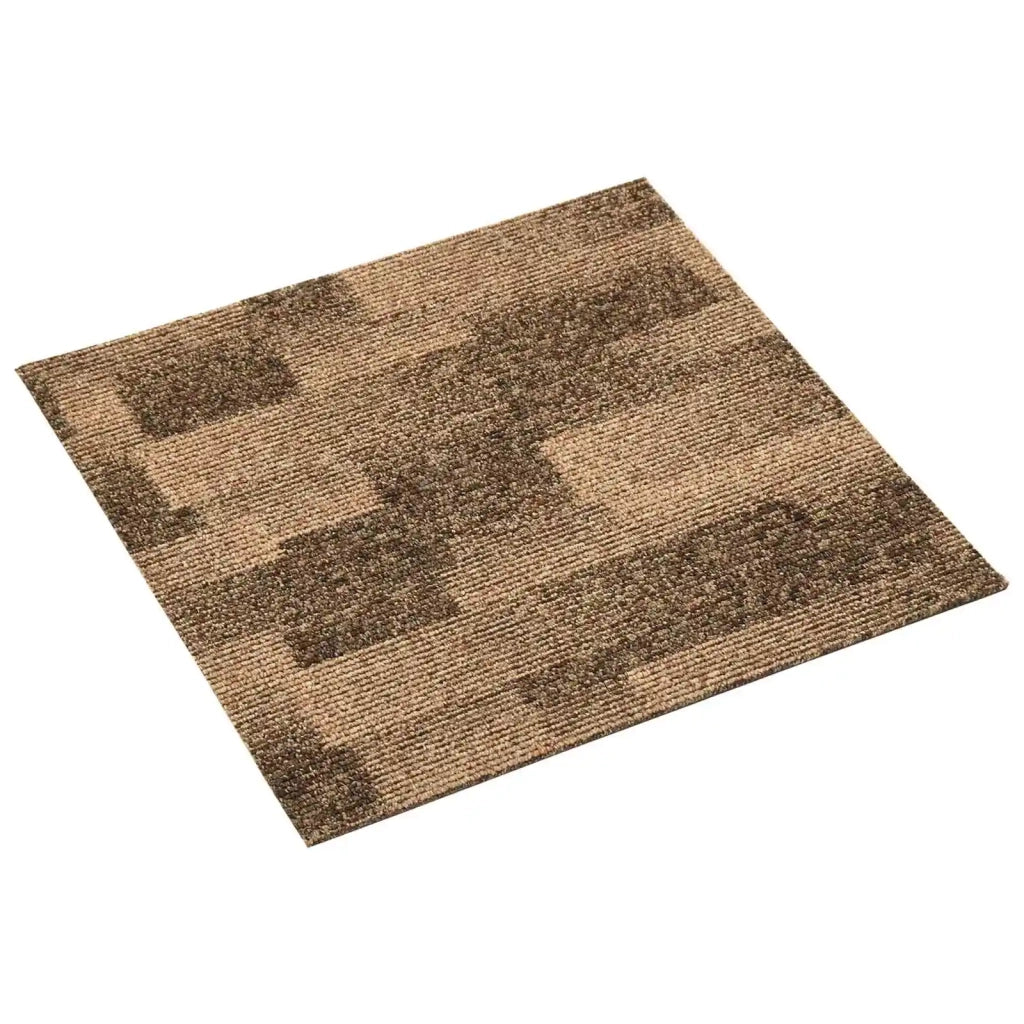 Moquette per pavimenti 20 pz Marrone 50 x 50 cm PP CFW4212612