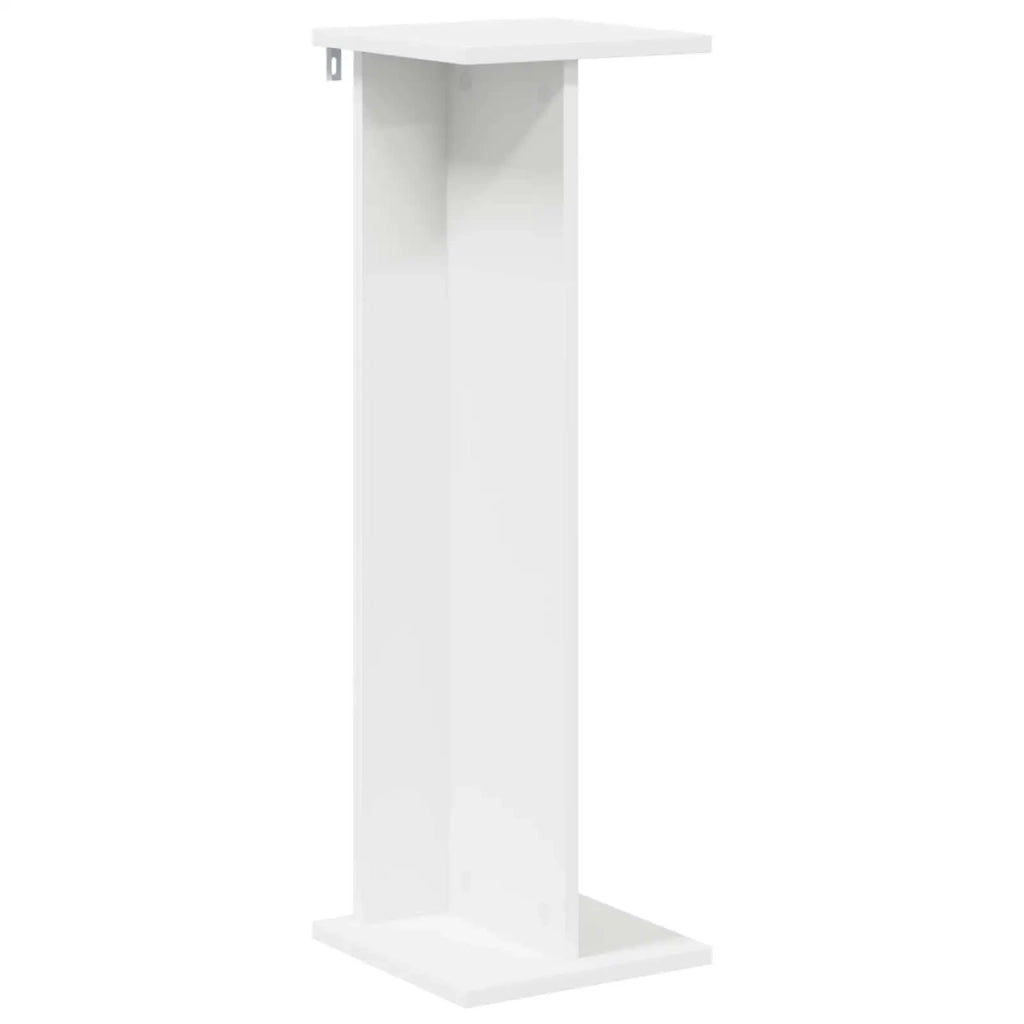 Supporto per piante 2 pz Bianco 25 x 25,5 x 80,5 cm 899643