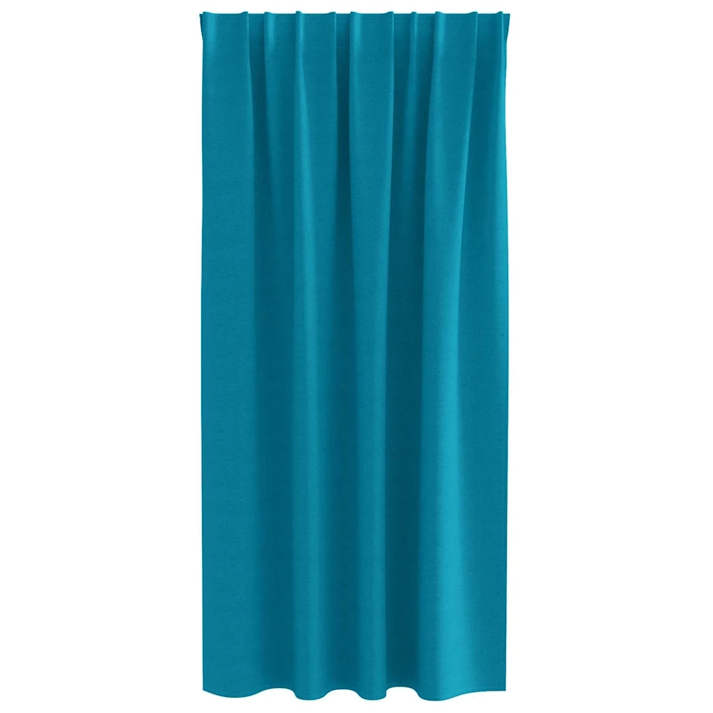 Tende Blackout con Anelli 2 pcs Turchese 175 x 140 cm 4107529
