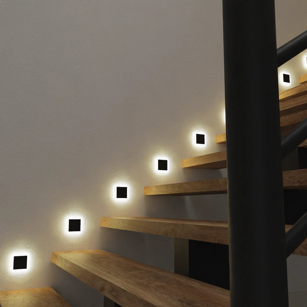 Lampada scala LED 0,6W 3000K EVO EKS681 nero/bianco Eko-Light