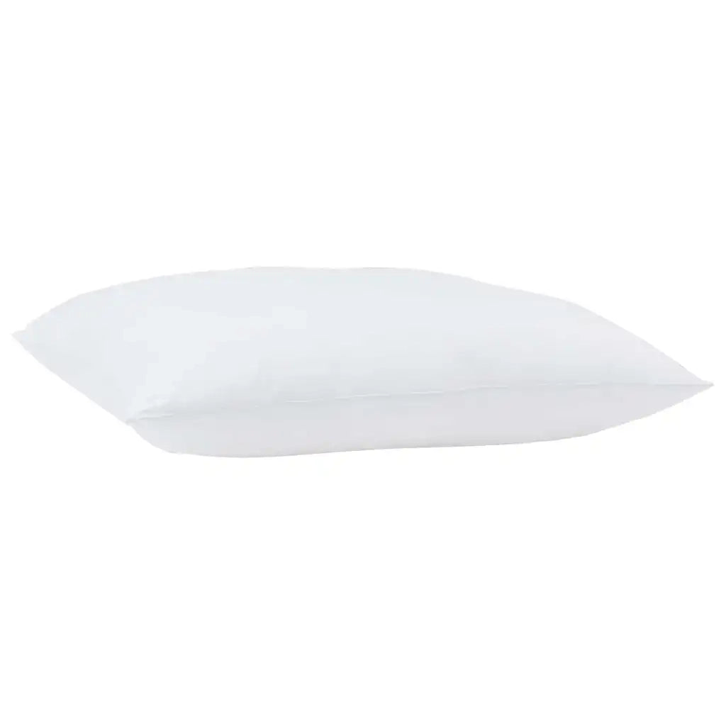 Cuscino 2 pcs Bianco 80 x 80 x 40 cm Cotone e Poliestere 42007812