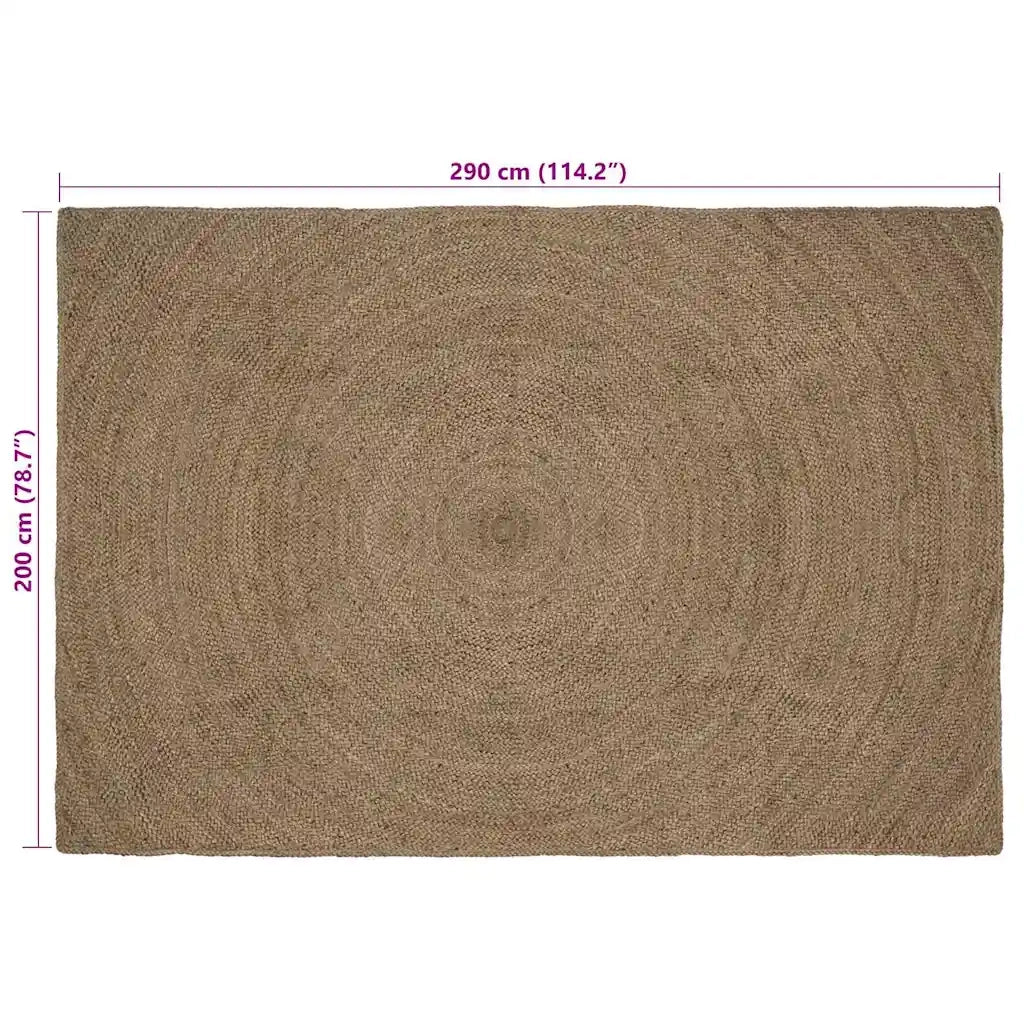 Tappeti per area Grigio 200 x 290 cm Juta 42010546