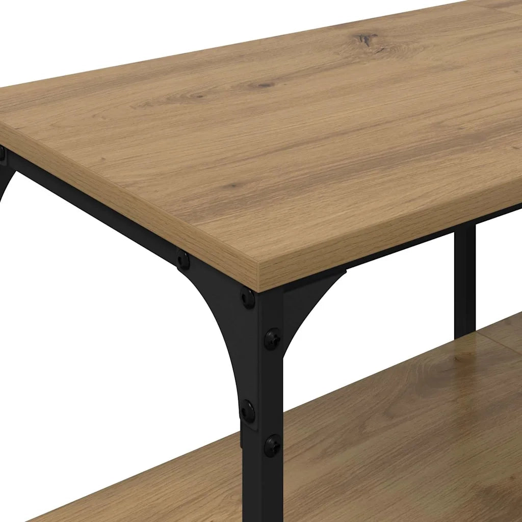 Mobile TV-Credenza per TV-Console TV Rovere artigianale 201 x 35 x 45 cm