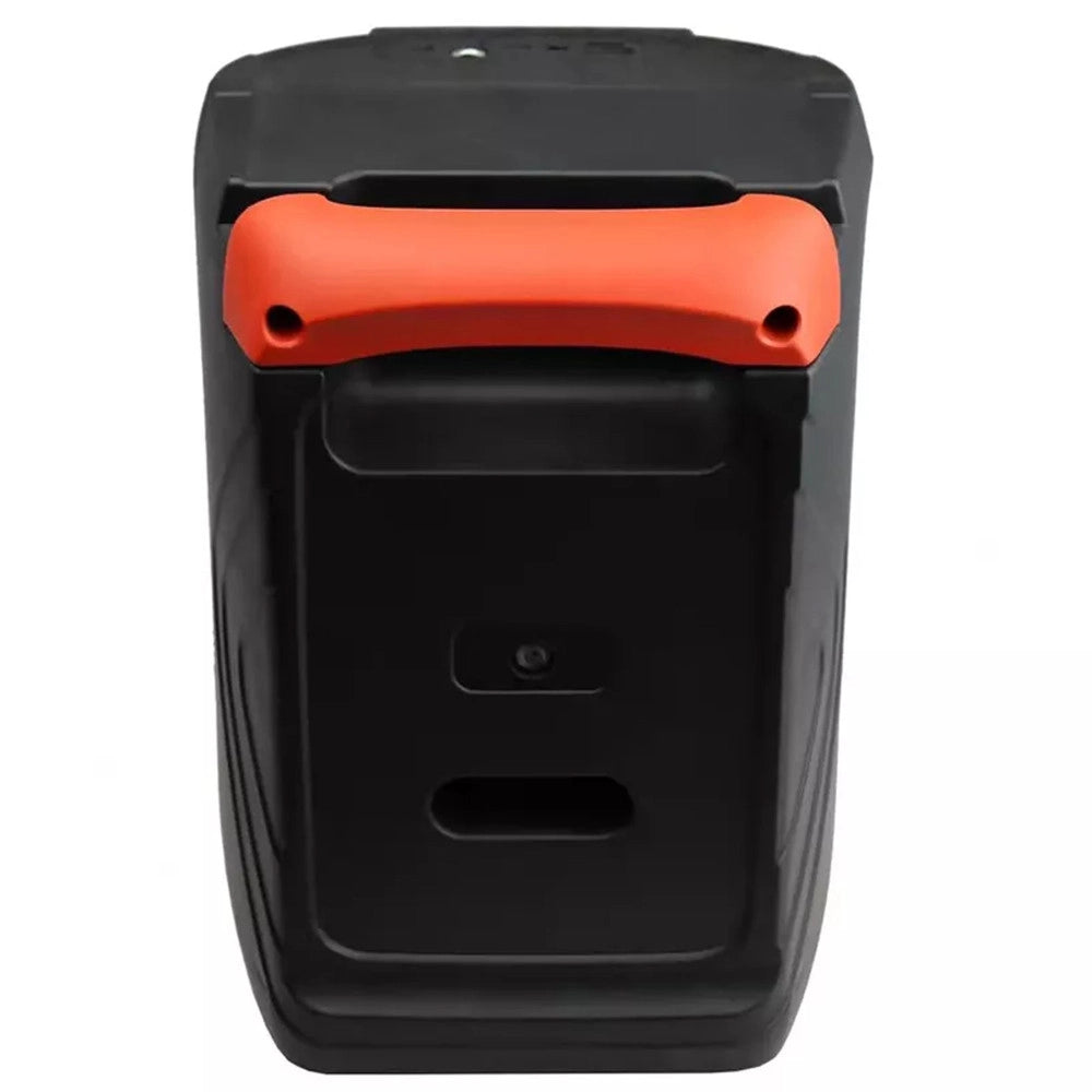 Trade Shop - Cassa Altoparlante Speaker Con Microfono Per Karaoke Giochi Luce Led Usb Aux 4.0 -