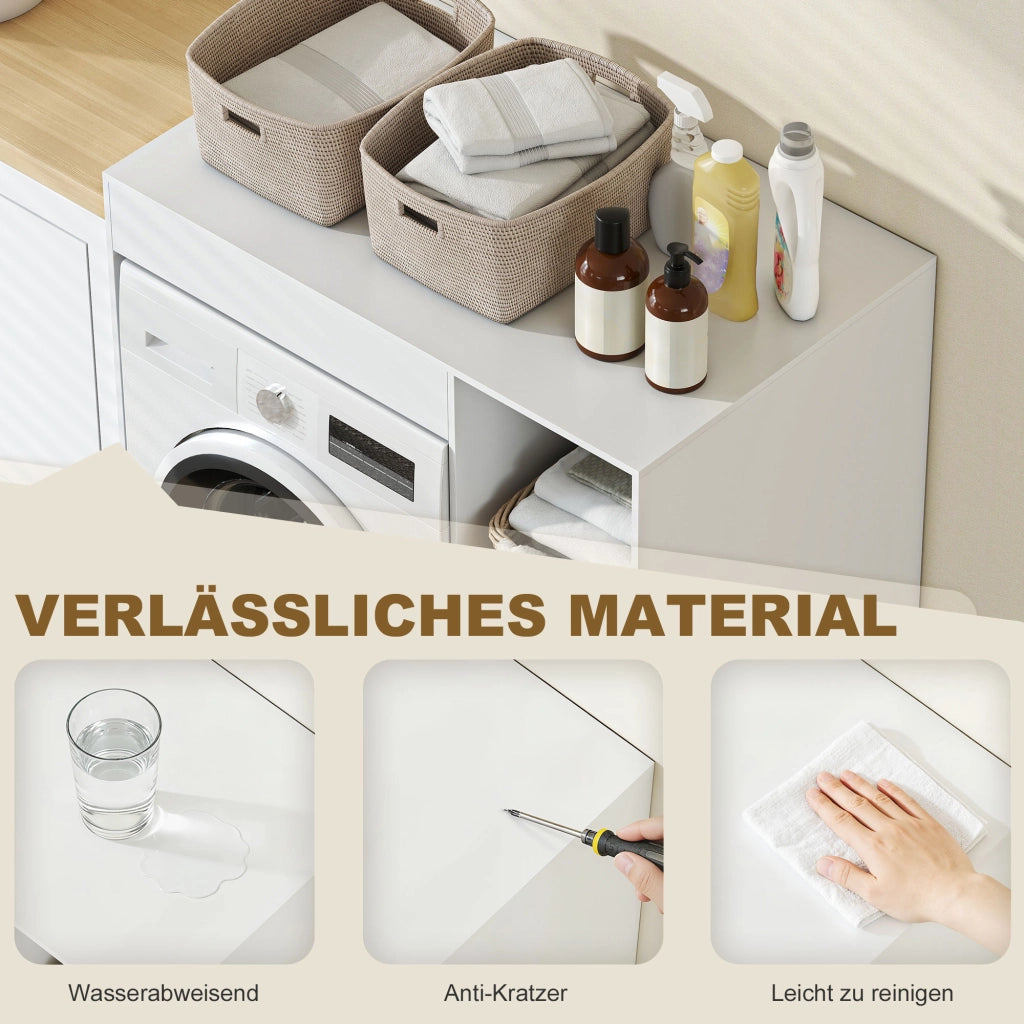 Mobiletto per bagno sopra lavatrice ¨C Minimal ¨C bianco