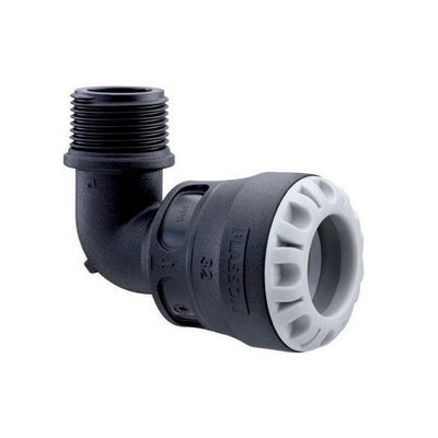 GOMITO 90  ° FILETTATO MASCHIO UNO- 32 x 1- PLASS- pezzi 1