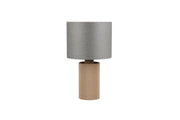 Lampada tavolo CANIO Trio Ø16 grigio/marrone E14 40W