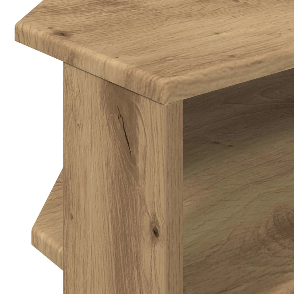 MobileTV | Armadietto TV | Mobile Porta TVAngolare Rovere artigianale 102x40,5x45cm