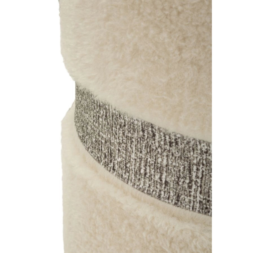 Pouf VKH720, Beige, MDF, 47x40x40 cm