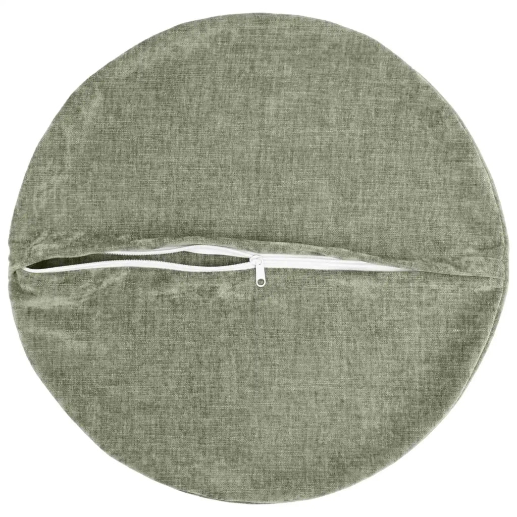 Federa 6 pz HEERLEN Verde Ø 60 cm Tessuto Chenille 922964
