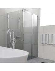OCEAN 203 RIHO 120x80 x195cm Box Doccia Angolo Destro con Porta Scorrevole