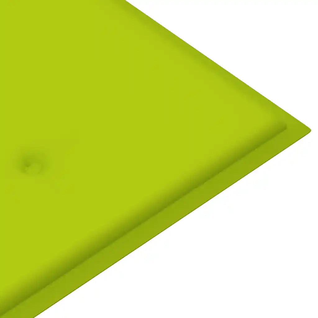 Panca da Giardino con Cuscino 120 cm in Bambù 3063887