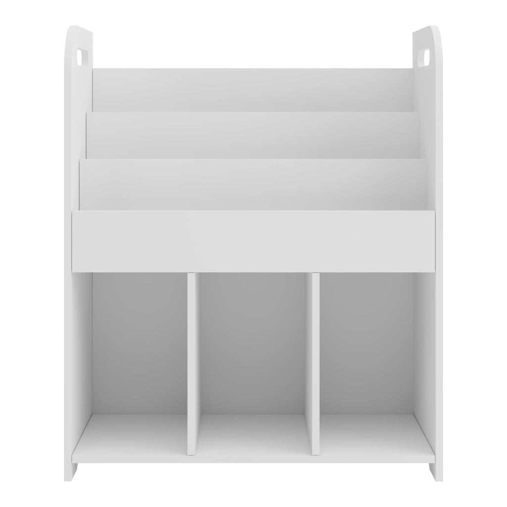 Scaffale per Cameretta Røyrvik Mobile per Libri Giochi 75x62x29 cm Oceano [en.casa]