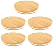Pannello di chiusura in bambù - 5 pezzi - ermetico - riciclabile