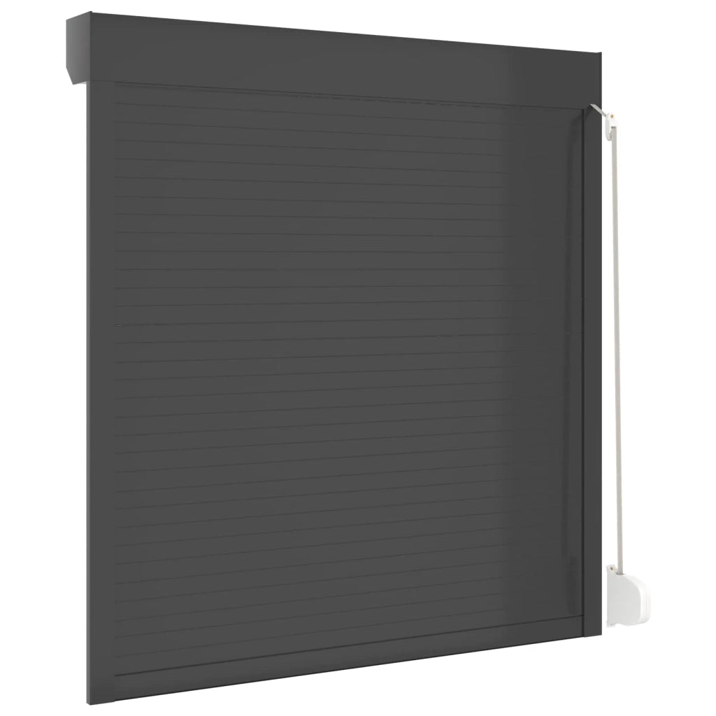 Persiana a rullo Antracite 130 x 140 cm Alluminio e poliuretano CFW8427314