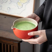 Tazza di Matcha - Chawan - Rosso