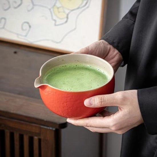Tazza di Matcha - Chawan - Rosso