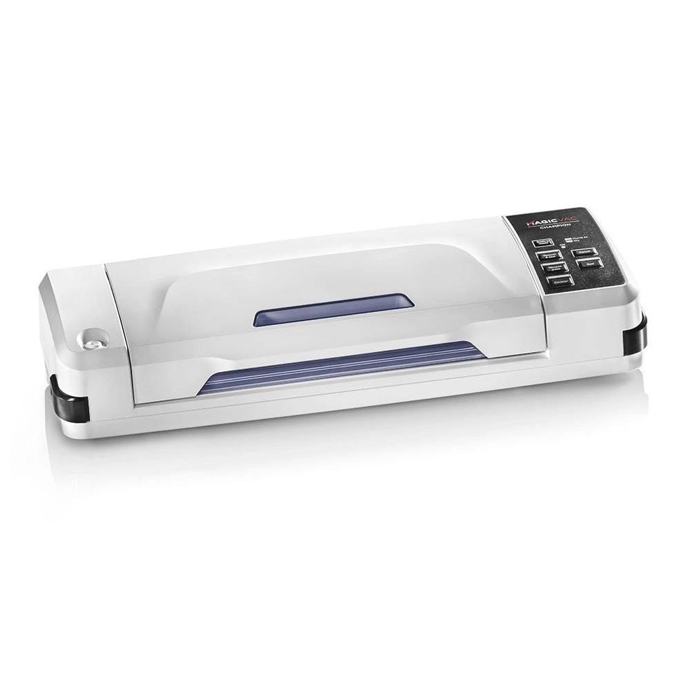 Magic Vac V212PK1 Champion Macchina per Sottovuoto 130W Barra Saldante 30 cm Pompa a Impulsi colore Bianco