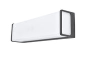 Applique esterna LED Lutec DOBLO grigia 34W IP54 4000K