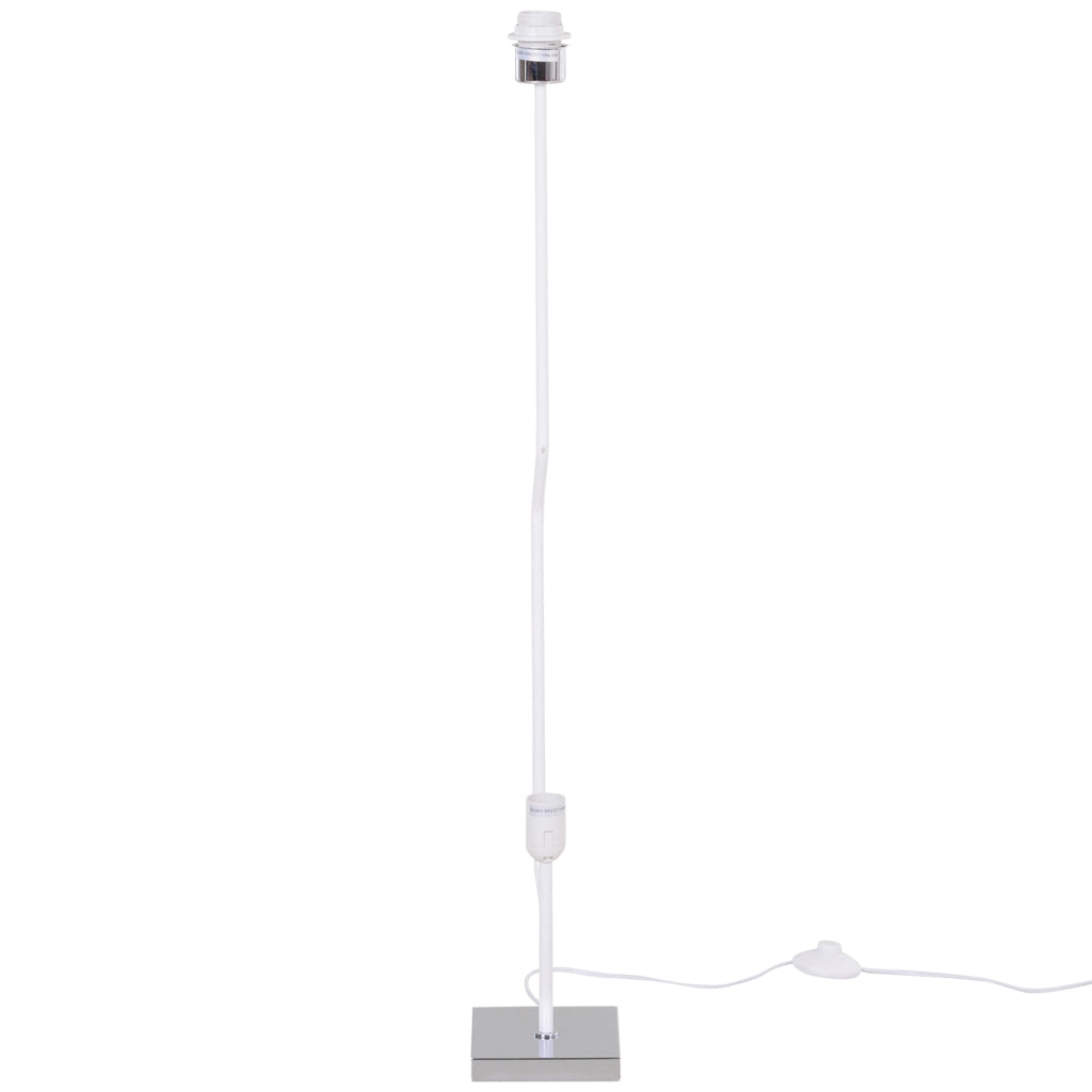 Lampada da Terra ¨C Minimal ¨C Bianco 14x14x120 cm