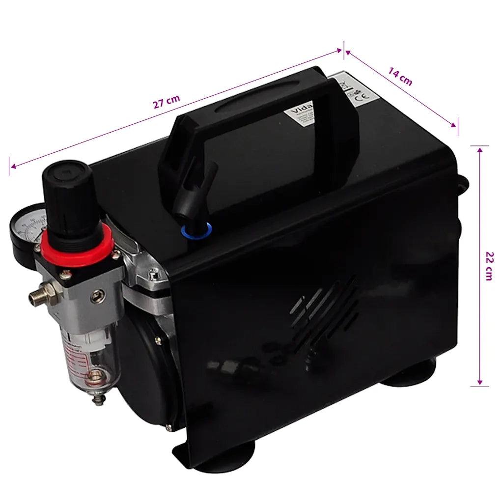 Set Compressore Aerografo con 3 Pistole 140286