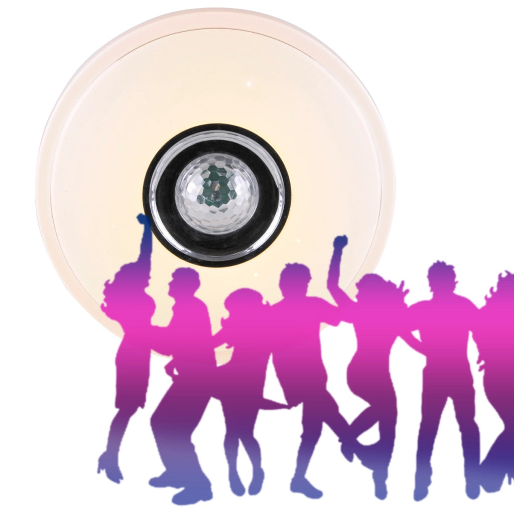 Plafoniera LED 18W RGB+3000K con telecomando Polux Magic