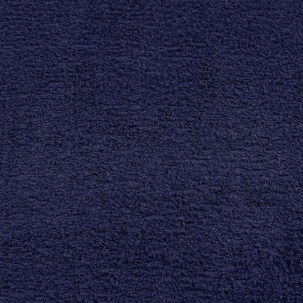 Asciugamani da doccia FROGN 4 pezzi Blu navy 70x140 cm 360 g/m2